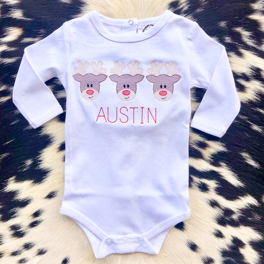 Reindeer Trio Onesie