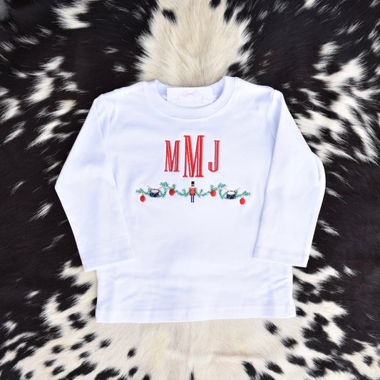 Boy's Nutcracker Garland Shirt