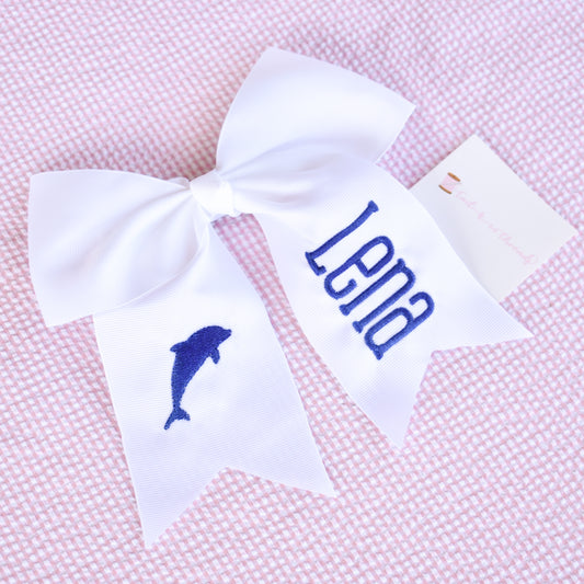 Dolphin Hair Bow